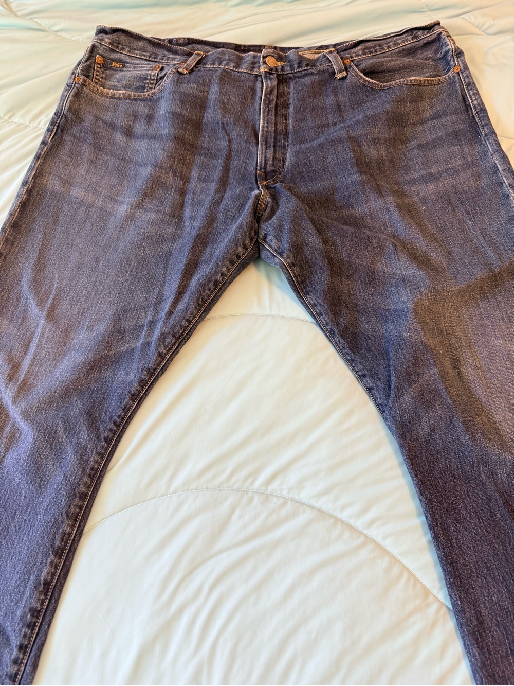 Ralph Lauren Men's Straight Dark Blue Jeans